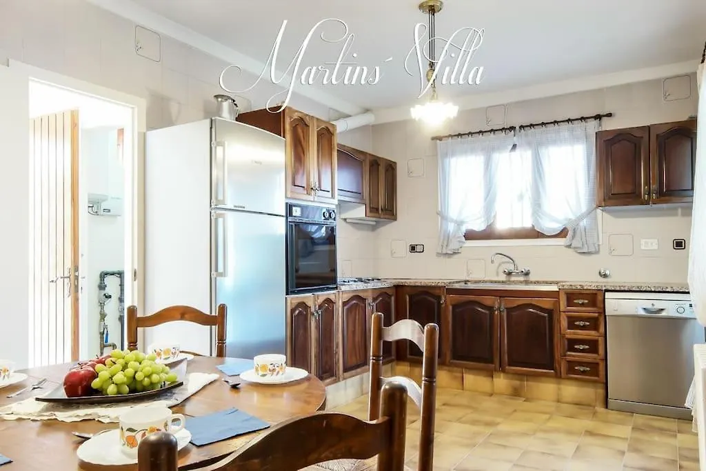 Martin 'S Villa. House On The Beach With Pool Lloret de Mar Villa